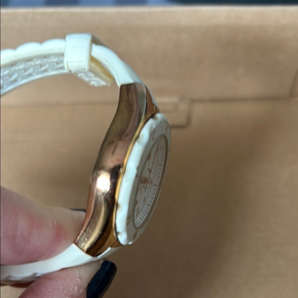 Michele Women's Watch - Rosegold and White - Picture 12 of 12